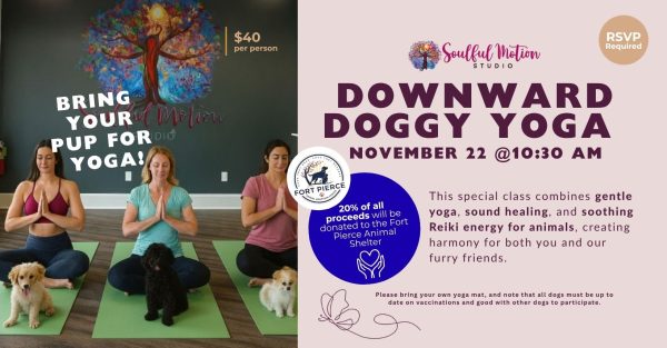 yoga with your dog fort pierce